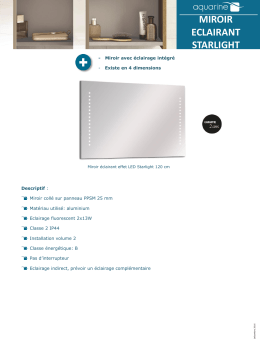 Fiche produit Starlight