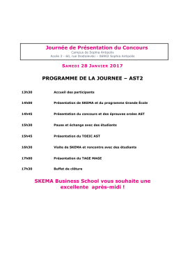AST2 - SKEMA Business School