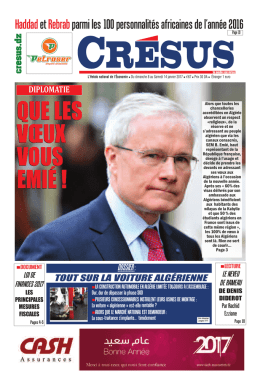 Cresus 67 - Cresus - L`Hebdo national de l`&eacute;conomie
