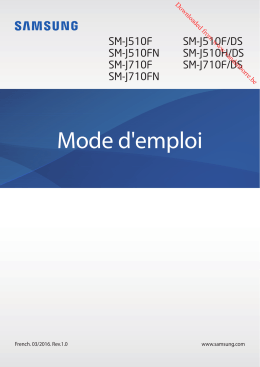 Mode d`emploi - Vanden Borre