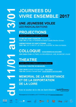journees du vivre ensemble 2017