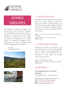 Vignerons de Tautavel-Vingrau (format PDF)