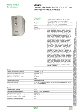 BK325I - OPS Schneider Electric