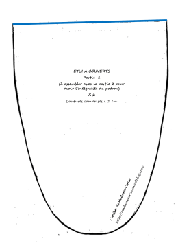 ETUI A COUVERTS Partie 1