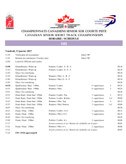 (2017-01-09 V5 - Proposition horaire Championnat canadien senior