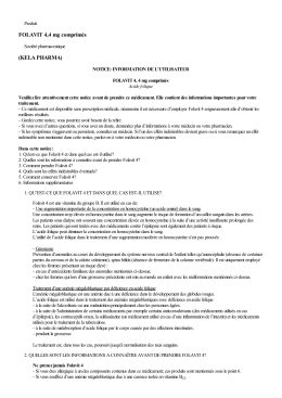 FOLAVIT 4,4 mg comprimés (KELA PHARMA)