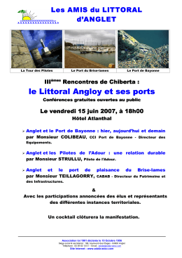 III Affiche conférence 2007