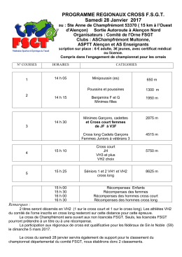 1 programme Regionaux 2017