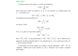 où K est la somme des carrés des distances mutuelles des