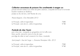 pomme de terre battue à la crème de petits calamars, compotée de