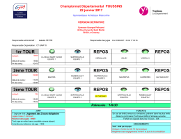 Organigramme - Société de Gymnastique Le Chesnay