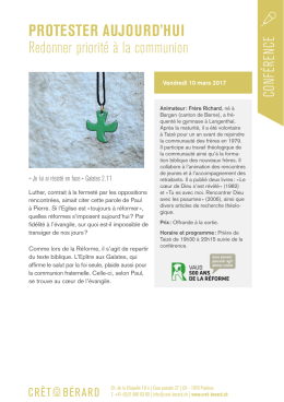 10 MARS Prière de Taizé (facultative)