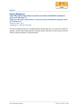 Forum: Windows 10