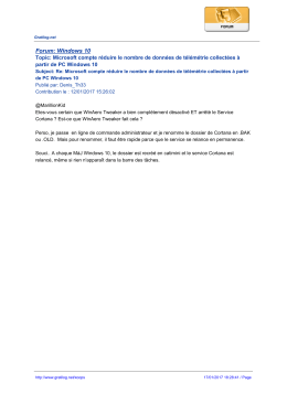 Forum: Windows 10