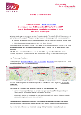 Lettre d`information