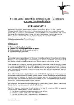 Fran&ccedil;ais - Swiss Pole Sports F&eacute;d&eacute;ration