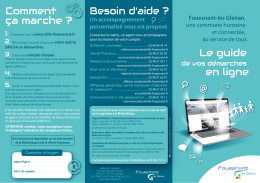 EXE 3 volets GRC - Mairie de Fouesnant – les Glénan