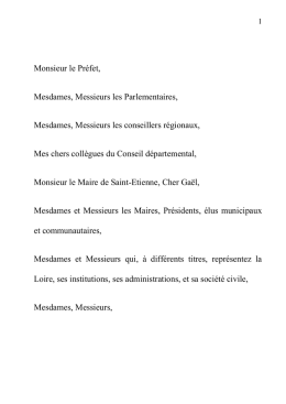 Christophe MAILLOT - Département de la Loire