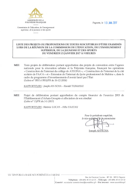 Commission de l`&eacute;ducation, de l`enseignement sup&eacute;rieur, de la