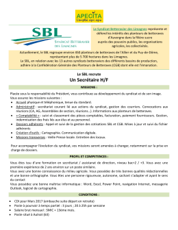 Un Secrétaire H/F