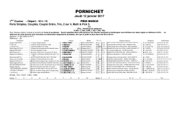 pornichet - Resultat