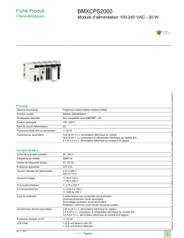 bmxcps2000 - Schneider Electric