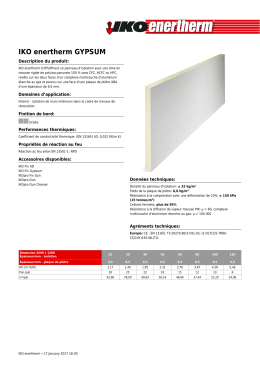 IKO enertherm GYPSUM