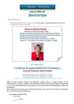 INVITATION 19 janvier Nicole NOTAT - Over-blog