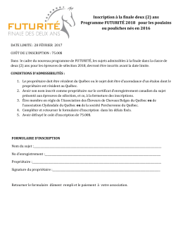 formulaire d`inscription à imprimer