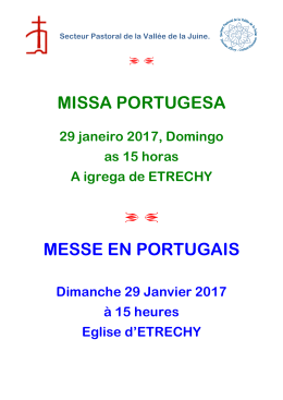 missa portugesa messe en portugais