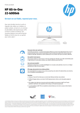 PC Consumer EMEA Desktop features