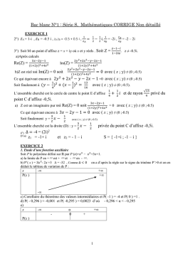 Bac blanc N°1