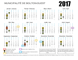 Calendrier annuel collecte 2017.xlsx - Bolton