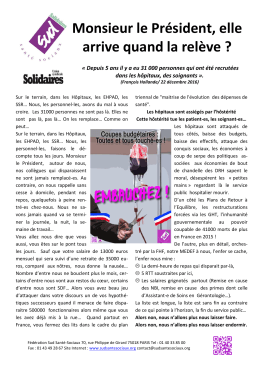 Monsieur le Président, elle arrive quand la relève