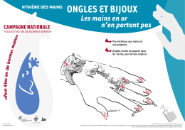 ONGLES ET BIJOUX Les mains en or n`en portent pas