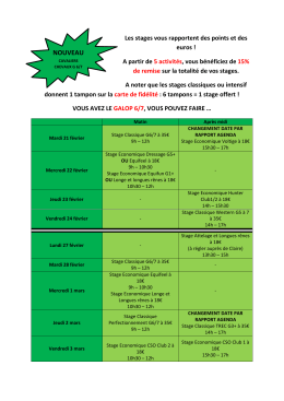 stages chevaux 6.7 - Equitation Passion