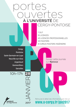 portes ouvertes - Université Cergy