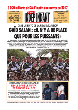 Télécharger PDF - Le Jeune Independant