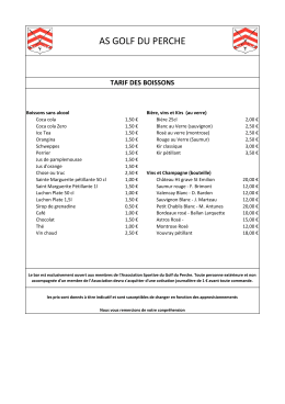 TARIF BAR AS 2017 - Over-blog