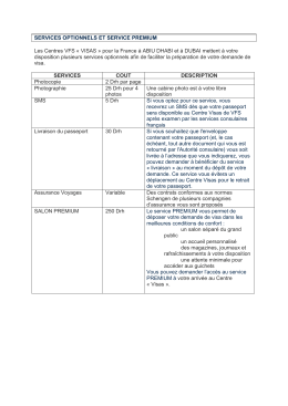 services optionnels