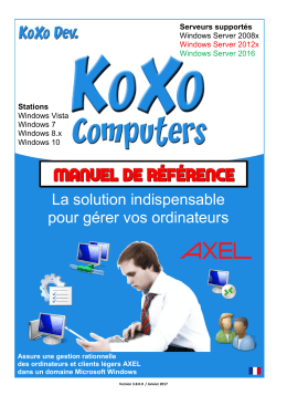 T&eacute;l&eacute;charger - KoXo Dev, cr&eacute;ation de comptes pour Active Directory