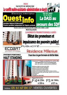Mercredi 11 Janvier 2017 - Ouest-Info