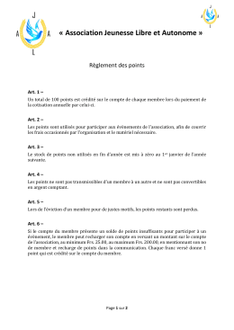 « Association Jeunesse Libre et Autonome »