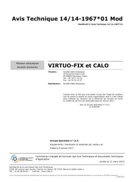 Avis Technique 14/14-1967*01 Mod