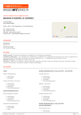 maison d`andr&eacute; le gorrec