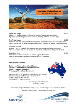 Down Under Weeks in Brigerbad