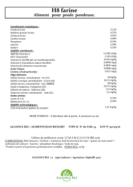 Télécharger le fichier de description - Alliance-ble