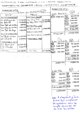 de comptabilité L1 ECUE 1