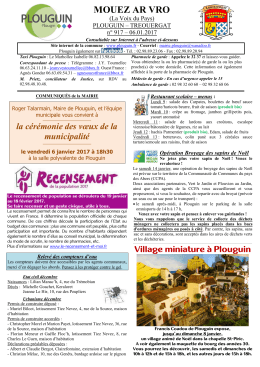 mouez ar vro - Commune de Plouguin