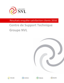 Centre de Support Technique Groupe NVL